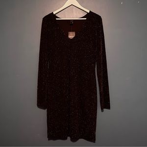 Forever 21 Glitter Bodycon Dress